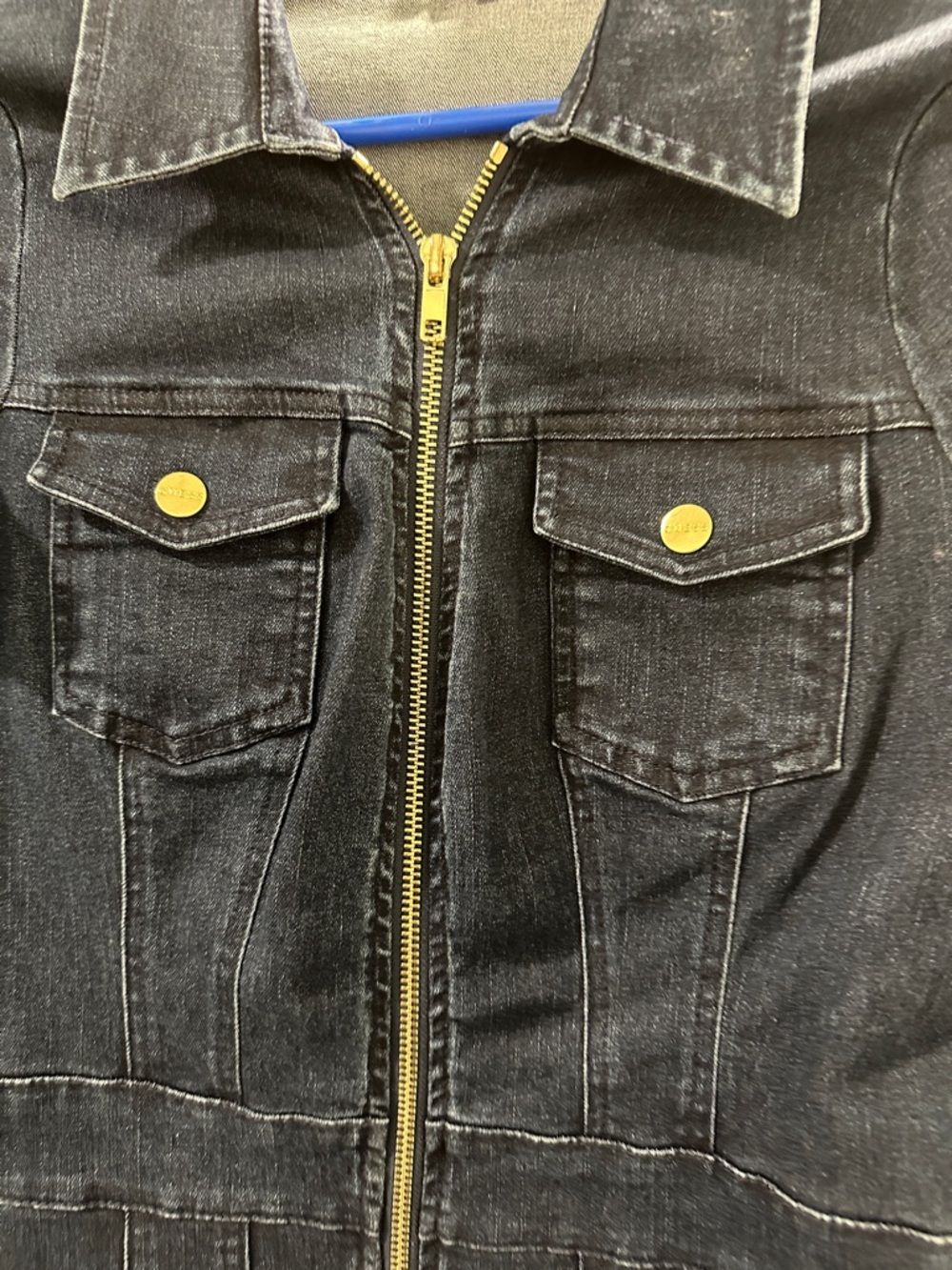 Guess Dark Denim Dress - Picture 3 of 6